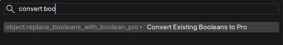 convert booleans