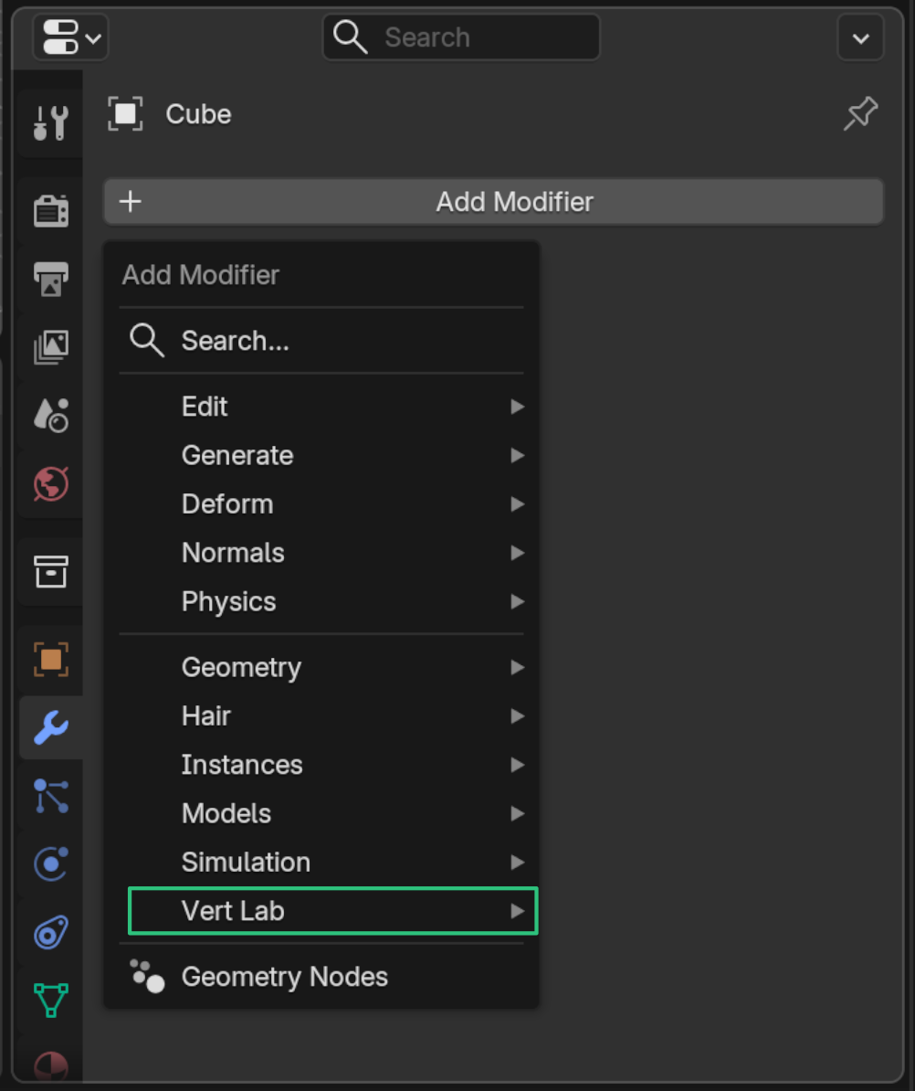 add modifier